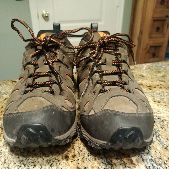 MENS MERRELL DARK EARTH Merrell J37493 - Moab SZ 14 Hiking Walking - Picture 10 of 12